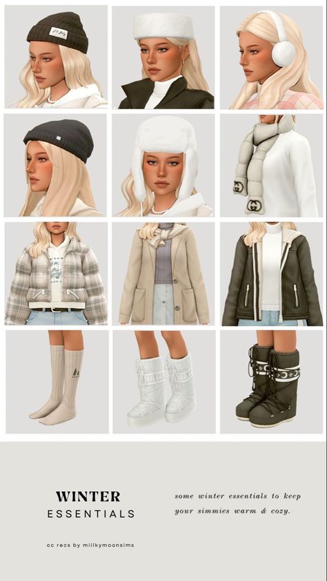 The Sims 4 Pack, Fluffy Hat, Sims 4 Tsr, Sims 4 Cas Mods, The Sims 4 Pc, Pelo Sims, The Sims 4 Packs, Sims 4 Expansions, Tumblr Sims 4