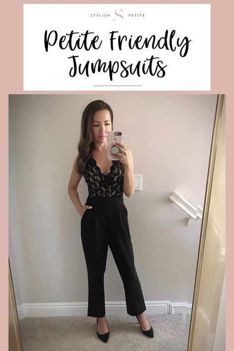 Cute petite jumpsuits! Click through for outfit details. Outfits For Petite, Outfit Petite, Quick Fashion, Stylish Petite, Spring Outfits Men, Petite Fashion Tips, Petite Jumpsuit, What Matters Most, Spring Outfits Women