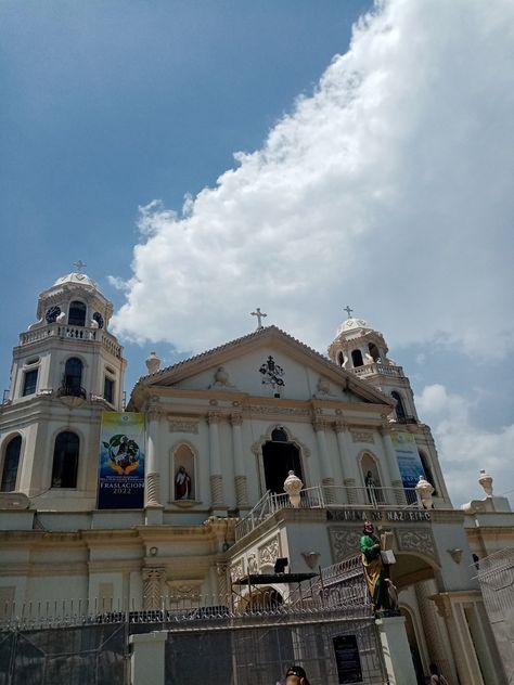 Quiapo in the city of Manila, Philippines. Churches In The Philippines, Quiapo Church, Black Nazarene, Manila Philippines, The Philippines, Manila, The Black, Philippines, The City