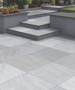 Ardesia Porcelain Paving Paving Tiles, Outdoor Porcelain Tile, Porcelain Slab, Tiles Uk, Porcelain Paving, Coloured Grout, Pergola Ideas, Garden Inspo, Garden Paving