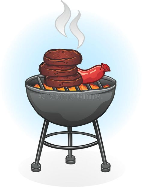 Bbq Drawing, Grill Drawing, Fathers Day Craft Toddler, Grilled Chicken Illustration, Grill Illustration, Bbq Cartoon, Grilling Illustration, Bbq Illustration, Grill Clipart