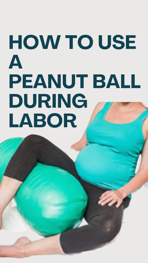 Mom in labor using a peanut ball Peanut Balls, Labor Positions, Peanut Ball, Postpartum Fitness, Labor And Delivery, Postpartum, Being Used, Talk About, Labor