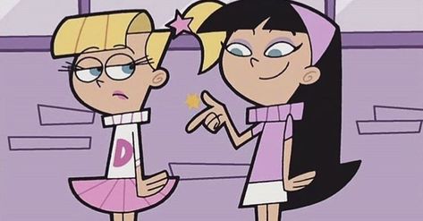 Iconic Duos Cartoon Costume, Trixie Tang And Veronica Costume, Fairly Off Parents Costume, Trixie And Veronica Costume, Trixie And Veronica, Iconic Duos Cartoon, Famous Cartoon Duos, Fairly Odd Parents Costume, Trixie Tang