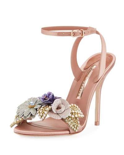 X3X19 Sophia Webster Lilico Satin Glitter Sandal Hak Tinggi, Glitter Sandals, Stunning Shoes, Ankle Wrap Sandals, Glitter Shoes, Sophia Webster, Gorgeous Shoes, Women's Heels, Fabulous Shoes