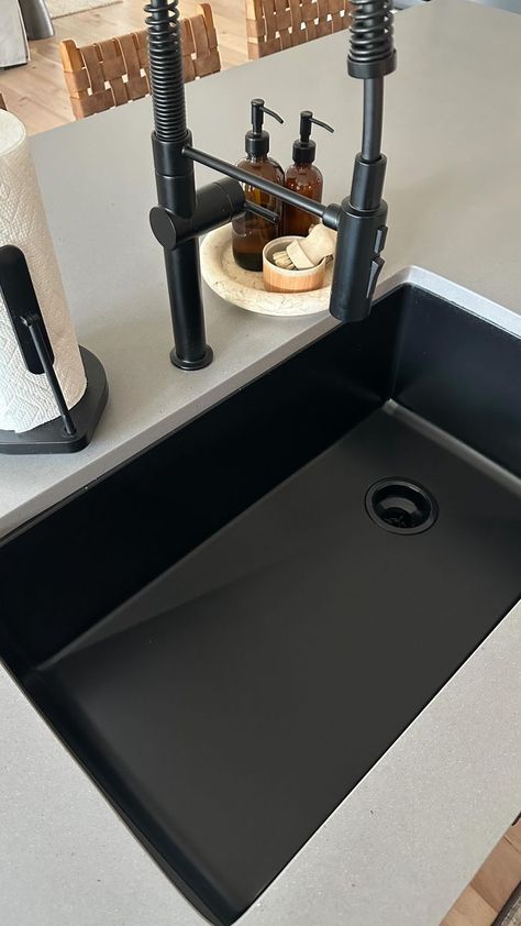 I take my sink care very seriously! 🤪✨🫧 #asmr #sinkcleaning #cleantok #motivation #blacksink #deepclean #momlife #organizedhome | Catherine Benson | Catherine Benson · Original audio Catherine Benson, Sink Care, Black Sink, Kitchen Inspo, House Inspo, Deep Cleaning, Future House, Country House, Kitchen Ideas