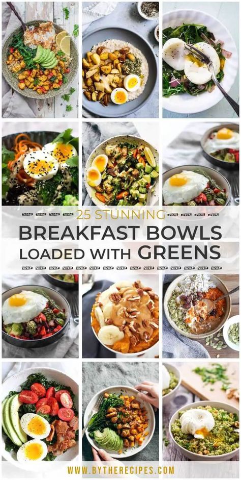 Finding something healthy and flavorful for breakfast? Look no further! This article surely keeps you satisfied. It shares 25 stunning breakfast bowls that are loaded with greens. As vegetables themselves are rich in vitamins and minerals, these bowl Egg Buddha Bowl, Sweet Potato Quinoa Breakfast Bowl, Cauliflower Rice Breakfast Bowl, Buddha Bowl Breakfast, Quinoa And Eggs Breakfast, Veggie Breakfast Bowl, Savory Breakfast Ideas No Eggs, Savory Quinoa Breakfast Bowl, Breakfast Bowls With Potatoes