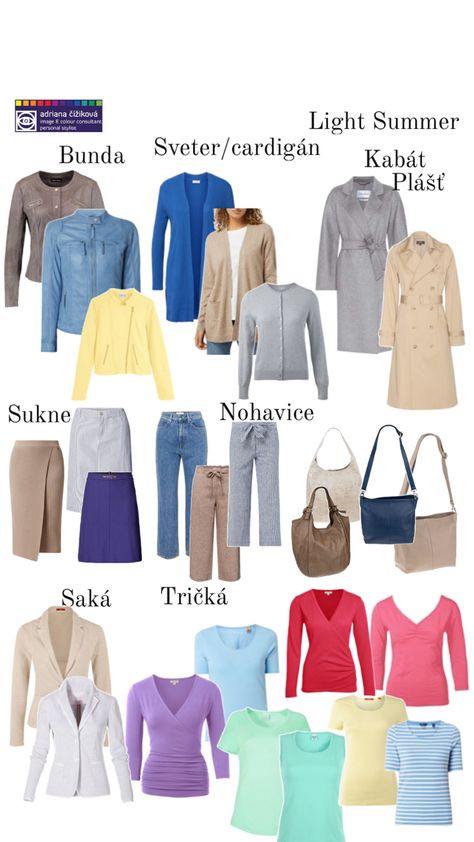 24 pieces, sporty city style + natural. Capsule wardrobe. Natural Capsule Wardrobe, Light Summer Capsule Wardrobe, Light Summer Style, Cool Summer Palette, Light Summer Color Palette, Summer Color Palette, Summer Capsule, Summer Capsule Wardrobe, Wardrobe Outfits