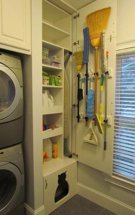 Compact Laundry Room, Washer Dryer Laundry Room, Stackable Laundry, Room Pantry, Stacked Laundry Room, Laundry Room Storage Shelves, Laundry Room Ideas Small Space, Compact Laundry, Small Laundry Room Organization