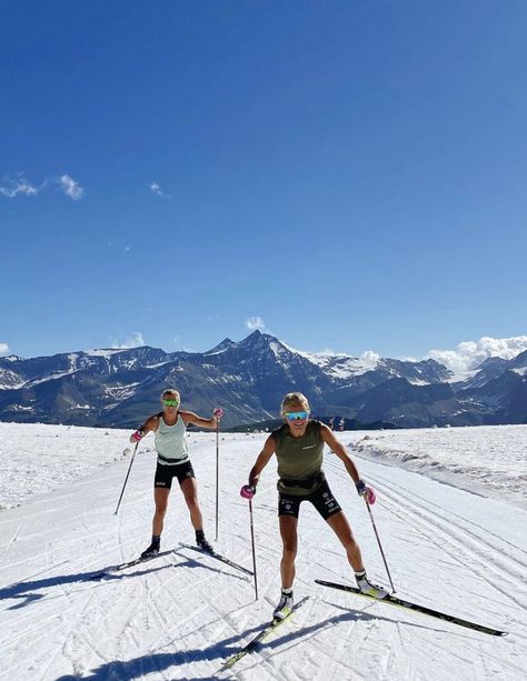 Ski Europe, Skier Girl, Skiing Aesthetic, Xc Ski, Ski Aesthetic, Ski Clothing, Cross Country Ski, Nordic Skiing, Ski Bums