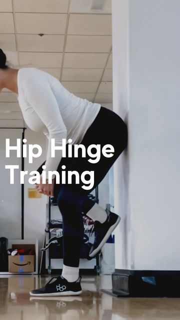 Dr. Leada, PT, DPT, SCS | Sports Physical Therapist on Instagram: "TRAIN YOUR HIP HINGE⁣👇🏼 ⁣ The HIP HINGE is a critical component to movement sequencing in forward bending. An efficient hinge allows the hip rotators and hamstrings to lengthen under contraction, doing the majority of the work, to allow the trunk to move towards the floor.⁣ ⁣ After a back injury, this motion can be inhibited due to fear, weakness, pain, or other reasons. It also be impacted after something like a hamstring strain/tendinopathy, hip labrum tears/glute pain, and even knee surgery (ACL, meniscus/replacement.) ⁣ ⛓️ Pairing a hip hinge pattern with load (gravity to weights) can really maximize glute/hamstring strength. Think: deadlifts, good mornings, and the forward lean needed in an athletic single leg stance Hip Hinge, Hip Brace, Hip Strengthening Exercises, Hip Problems, Forward Bend, Plyometric Workout, Physical Therapy Exercises, Back Injury, Knee Surgery