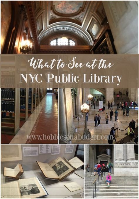 Heading to New York City?  Here are some things to know about the NYC Public LIbrary before you go! Nyc Public Library, Nyc Travel Guide, Literary Travel, New York City Vacation, Ny Trip, Nyc Christmas, Empire State Of Mind, New York City Travel, Rockefeller Center