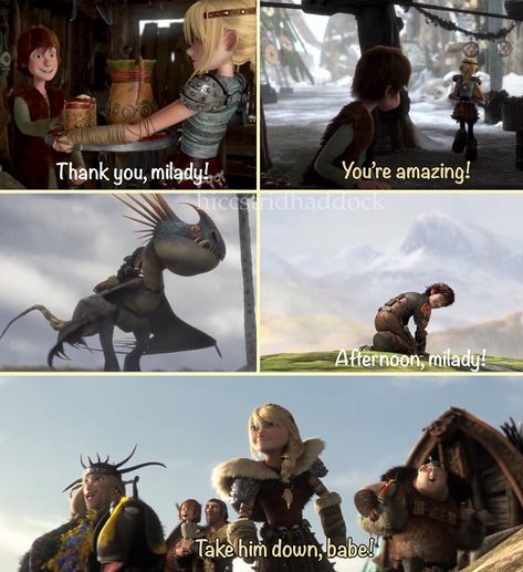 How To Train Your Dragon❤️ on Instagram: “Just some Hiccstrid moments✨ • • •…” How To Train Your Dragon Hiccstrid, How To Train Your Dragon Fanart, Httyd Comics, Hiccstrid Fanart, Hicks Und Astrid, Httyd Funny, Astrid Hiccup, Fandom Quotes, Train Dragon