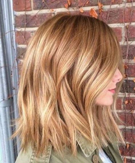 Rose Gold Blonde, Copper Blonde, Hair Blond, Simple Hairstyles, Medium Bob Hairstyles, Gold Blonde, Blonde Hairstyles, Warm Blonde, Honey Blonde Hair