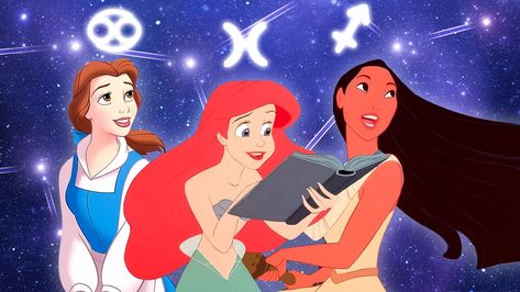 The Disney Princesses all have unique traits just like the zodiac signs, so we did a lot of analyzing to perfectly pair them together. Mulan might surprise you! Princess Zodiac Signs, Disney Princess Zodiac Signs, Disney Princess Zodiac, The Disney Princesses, Taurus Traits, Royal Ball, The Zodiac Signs, Walt Disney Pictures, Disney Princesses