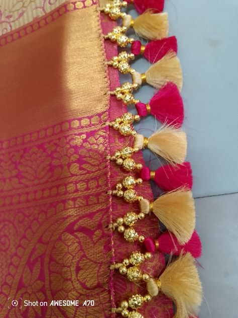 Simple Blouse Designs Images, Simple Saree Kuchu Designs Latest, Simple Saree Kuchu Designs, Saree Tassels Designs Latest, Saree Kuchu Designs Latest, Simple Saree Kuchu, Blouse Designs Images, Saree Kuch, Saree Kuchulu