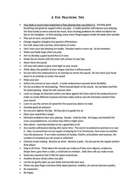 Flute Practice, Music Nerd, Music Practice, Drink Plenty Of Water, How To Get Better, Rap Songs, Negative Thoughts, Get Better, Eating Well
