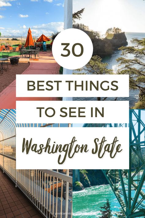 Washington Bucket List, State Bucket List, Bucket List Poster, Washington Road Trip, Washington State Hikes, Seattle Vacation, Things To Do In Washington, Washington Vacation, Washington State Travel