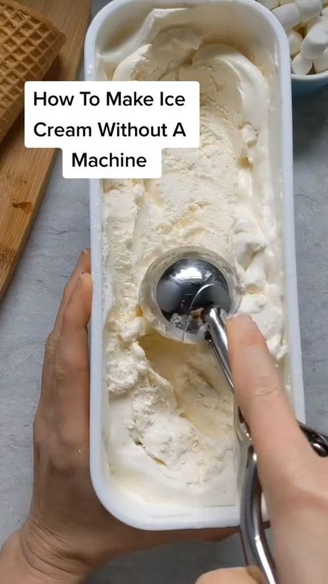 Want to learn how to make delicious and creamy homemade ice cream? There are many methods you can use. Click on the link to find out more. Credit: tiktok.com/@mamalivingabroad How To Make Ice Cream At Home, Home Made Ice Cream Recipes, Make Ice Cream At Home, Home Made Ice Cream, Calm Night, Easy Popsicles, Yogurt Popsicles, Making Homemade Ice Cream, Cake Video