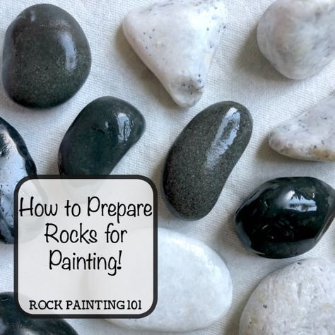 How to easily prepare rocks for painting amazing stones How To Prepare Rocks Before Painting, Rocks For Painting, Prayer Rocks, Rock Painting Supplies, Rock Painting Tutorial, Paint Rocks, Painted Rock Animals, Stone Art Painting, Rock And Pebbles