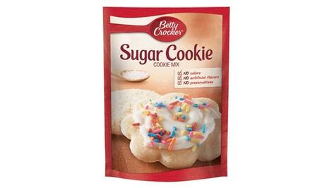 Betty Crocker Sugar Cookie Mix Pouch 1 lb 1.5 oz Store Bought Sugar Cookie Recipe, Sugar Cookie Mix Hacks, Cookie Mix Hacks, Birthday Party Treat Table, Betty Crocker Sugar Cookie Recipe, Betty Crocker Sugar Cookie, Betty Crocker Sugar Cookie Mix, Holiday Cookie Decorating, Betty Crocker Cookie Mix