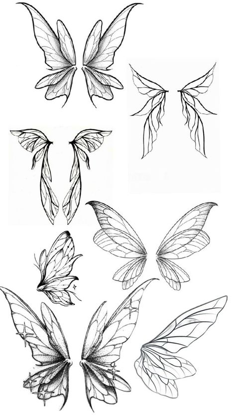 Winx Club Enchantix Wings, Enchantix Wings, Fairy Wings Drawing, Fairy Wing Tattoos, Adoptable Outfit, Wing Tattoos On Back, Wings Sketch, Shoulder Blade Tattoo, Club Tattoo