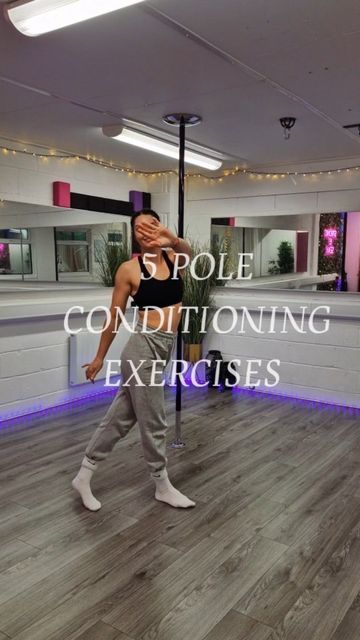 Pole Conditioning Exercises, Pole Conditioning, Conditioning Exercises, Pole Climbing, Dancing Fitness, Pole Tricks, Pole Dancing Fitness, Conditioning Workouts, Dance Training