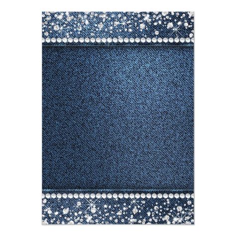 Denim and Diamond Bling Birthday Party Invitations #Ad  , #SPONSORED, #Birthday#Party#Invitations#Bling Bling Birthday Party, Pearl Birthday Party, Diamonds And Denim Party, Corporate Party Invitation, Denim And Pearls, Denim Background, 30th Birthday Party Invitations, Denim Party, Pearl Party