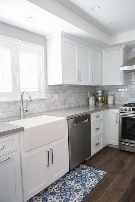 Grey quartz countertops