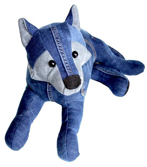 Yeehar ~ the NEW Wolf pattern is READY! | Funky Friends Factory Wolf Stuffed Animal, Sewn Toys, Sewing Soft Toys, Wolf Pattern, Dog Sewing Patterns, Teddy Bear Sewing Pattern, Denim Crafts Diy, Cute Sewing Projects, Animal Sewing Patterns