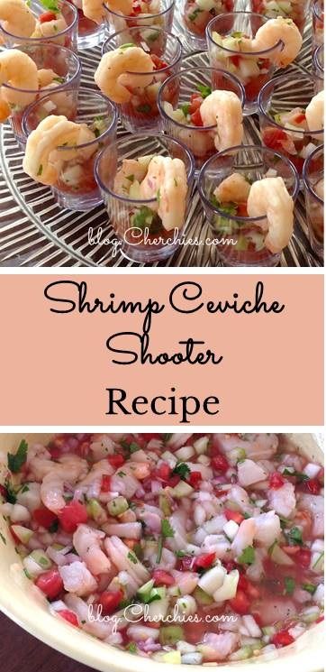 Shrimp Ceviche Shooter Recipe- Succulent shrimp with Cherchies®️ Chardonnary Lime & Cilantro Seasoning. Shrimp Shooters, Cute Shot Glasses, Shrimp Ceviche Recipe, Shooter Recipes, Ceviche Recipe, Elegant Appetizers, Shrimp Ceviche, Frozen Shrimp, Holiday Appetizers