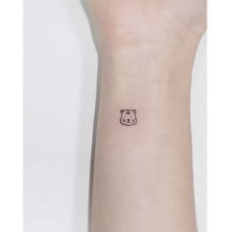 Playground Tattoo on Instagram: "Tiger 🐯" Tiny Tiger Tattoo, Tiger Print Tattoo, Tiger Portrait Tattoo, Chinese Zodiac Tattoo, Tiger Lily Tattoos, Playground Tattoo, Tiger Face Tattoo, Irish Things, Tiger Portrait