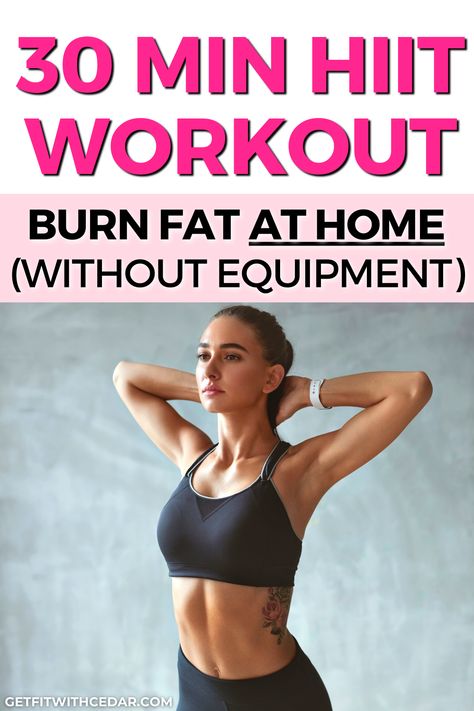 HIIT workout at home