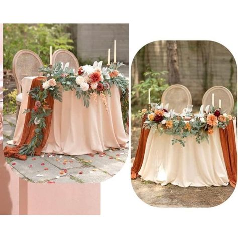 Autumn wedding decorations