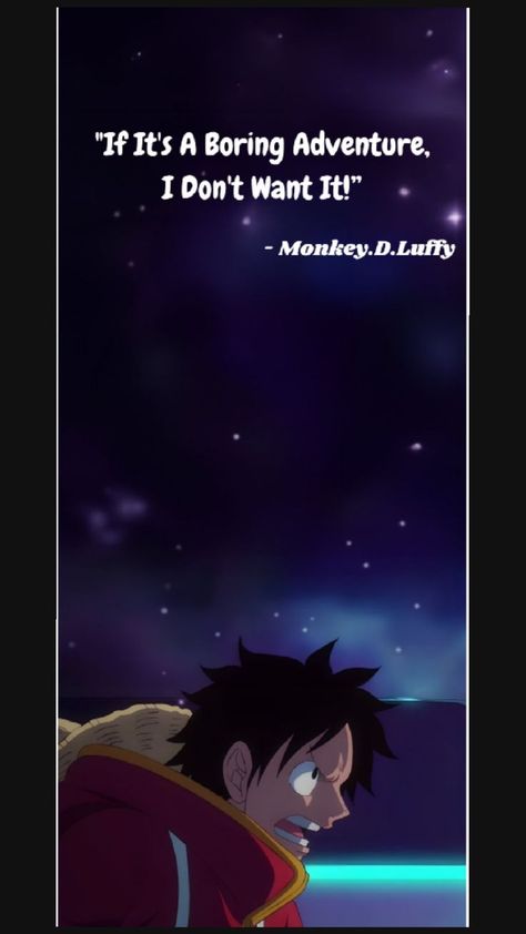 #onepiece #Monkey.D.Luffy #luffy #quotes #anime #animequotes Luffy Quotes, Quotes One Piece, One Piece Quotes, Anime Backgrounds, Cool Anime Backgrounds, Monkey D Luffy, Anime Quotes, Anime Background, One Piece