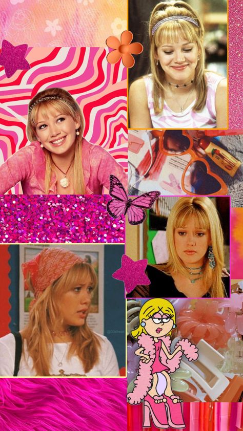 Hilary Duff Lizzie Mcguire, 2000s Party, Zoey 101, Disney Icons, Hillary Duff, Tv Schedule, Lizzie Mcguire, Birthday Board, Hilary Duff