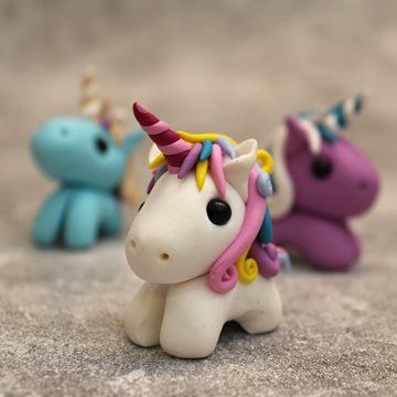 Fimo Unicorn Air Dry Clay Unicorn, Child Activities, Unicorn Craft, Clay Arts, Air Dry Clay Projects, Sculpey Clay, Unicorn Head, Body Form, Fimo Clay