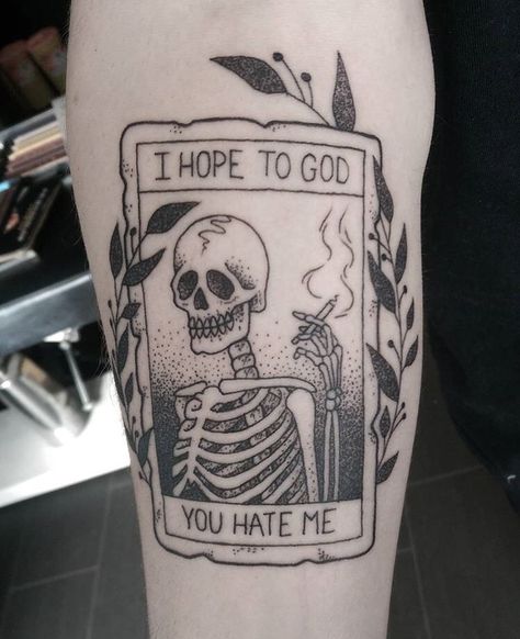 Antichrist Tattoo, Antichrist Aesthetic, Boston Manor, Stick Poke Tattoo, Tattoos Inspo, Tarot Card Tattoo, Stick N Poke Tattoo, Poke Tattoo, Stick And Poke