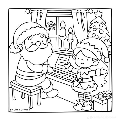 Cozy Christmas Coloring Pages, Christmas Themed Drawings, Free Christmas Coloring Pages Printables, Coloring Template, Diy Coloring Books, Coco Wyo, Free Christmas Coloring Pages, Bobbie Goods, Christmas Coloring Sheets