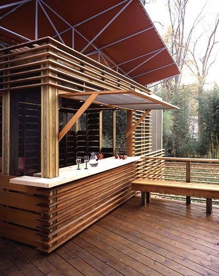 Wooden Summer House, Butterfly Pavilion, Traditional Porch, Cahuita, Bar Shed, Outside Bars, Pub Sheds, Summer House Garden, Bar Exterior