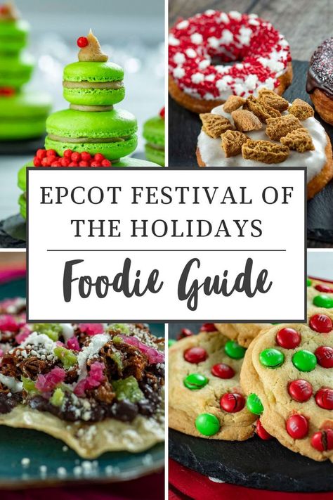 Going to EPCOT during this Holiday season? Then you will need to check out this guide for the ultimate foodie experience! Discover where to find all of the best treats and sweets this holiday season at EPCOT! Holiday Trifle, Epcot Christmas, Peppermint Shake, Disney At Christmas, Classic Christmas Cookies, Mochi Cake, Orange Cocktail, Best Treats, Orange Cocktails