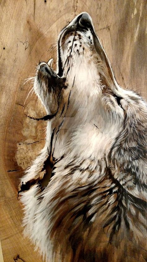 Raised by wolves... Lup Singuratic, Tre Kunst, Wolf Artwork, Wolf Painting, Wolf Spirit Animal, Wolf Wallpaper, Wolf Drawing, Wolf Spirit, Cute Canvas