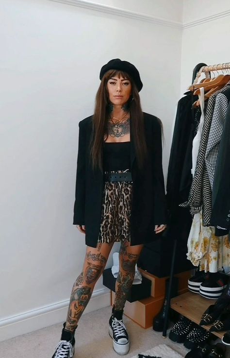 𝖘𝖆𝖒𝖒𝖎 on Instagram: “stay home, get dressed [or consider this inspo for when we can all go out & play again 💘] open in igtv for clickable links x  OUTFIT 1️⃣…” Sammy Jefcoate Outfit, Feminine Alternative Outfits, Sammie Jefcoate Outfits, Sammi Jefcoate Outfits, Sammi Jefcoate Style, Sami Jefcoate, Tattooed Baddie, Rock Chic Outfits, Sammi Jefcoate