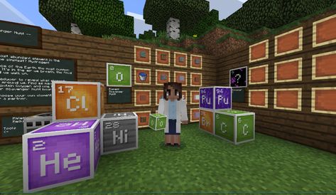 Minecraft Science, How To Teach Students, Minecraft Education, Mass Spectrometry, Properties Of Matter, 21st Century Skills, Science Curriculum, Minecraft Buildings, Math Art