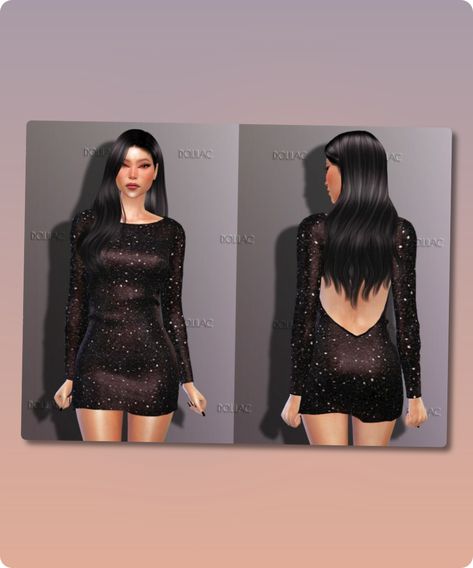 Sims 4 Clothing CC: Sparkle Mini Dress DO195 Sims 4 Cc Clothes Dress, Lilac Clothing, Sims Dress, Glitter Outfit, Sims 4 Cc Download, Sparkle Mini Dress, Teen Dress, Best Sims, Cut Out Swimsuits