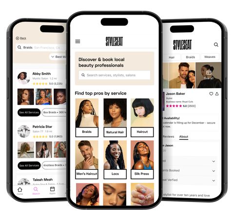 The #1 Salon Booking Software for Pros - Join StyleSeat Esthetics Business, Natural Hair Haircuts, Esthetician Room, Booking Website, Scheduling Software, The Other Guys, Tv Ads, Client Experience, Earn More Money