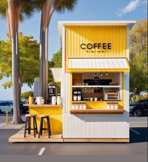 Takeaway Shop, Pancake Designs, Takeaway Coffee, Coffee Shop Design, Coffee Shop, Shop Design, Cafe, Restaurant, Coffee