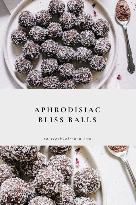 Aphrodisiac Foods, Ceylon Cinnamon, Bliss Balls, Dandelion Root, Coconut Butter, Cacao Powder, Christmas Couple, Shredded Coconut, Love Your Life