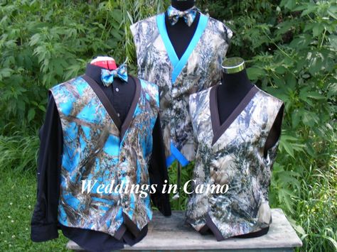 Blue Camo Wedding, Camo Tuxedo, Wedding Dress Corset Back, Camo Wedding Dress, Camo Prom, Camo Wedding Dresses, Camouflage Wedding, Wedding Vest, Cowgirl Wedding