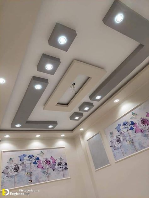 Ceiling Color Design, False Ceiling Kitchen, False Ceiling For Hall, Pop False Ceiling, Pop Design For Hall, Pop Design For Roof, Drawing Room Ceiling Design, False Ceiling Designs, Simple Ceiling Design