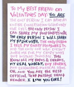 Valentines day for BFF's Cute Bff Valentine Cards, Valentines Letter Ideas For Friends, Valentines Day Letters For Friends, Valentine Cards For Best Friends, Valentines Day Letter For Best Friend, Valentine’s Day Best Friend, Bestie Letters, Bff Valentines Card, Valentines Day Notes